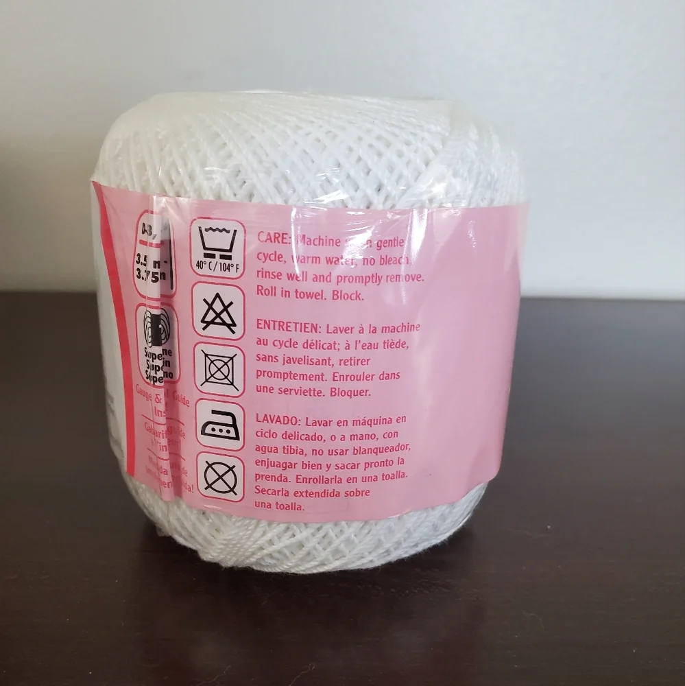 Aunt Lydia's Crochet Thread Fashion ~ Size 3 Lot of 4 Skeins NWT 100% Cotton